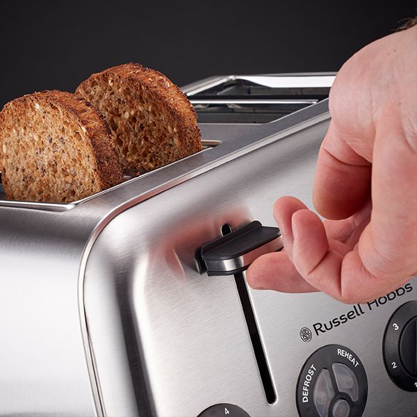 Russell Hobbs S/S 4 Slice Toaster - Retail Therapy Online