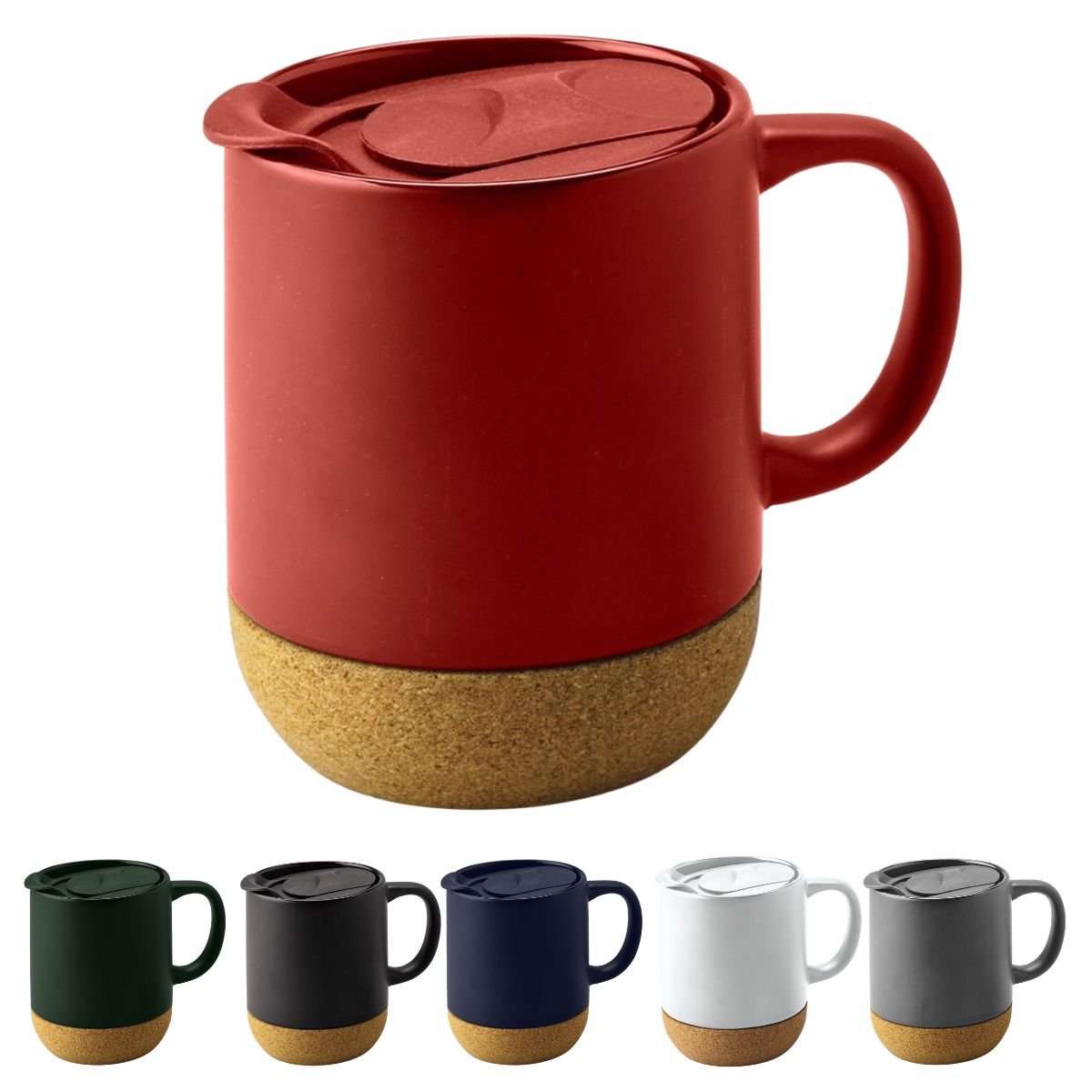 Samara Ceramic Cork Travel Mug - 300ml - Retail Therapy Online