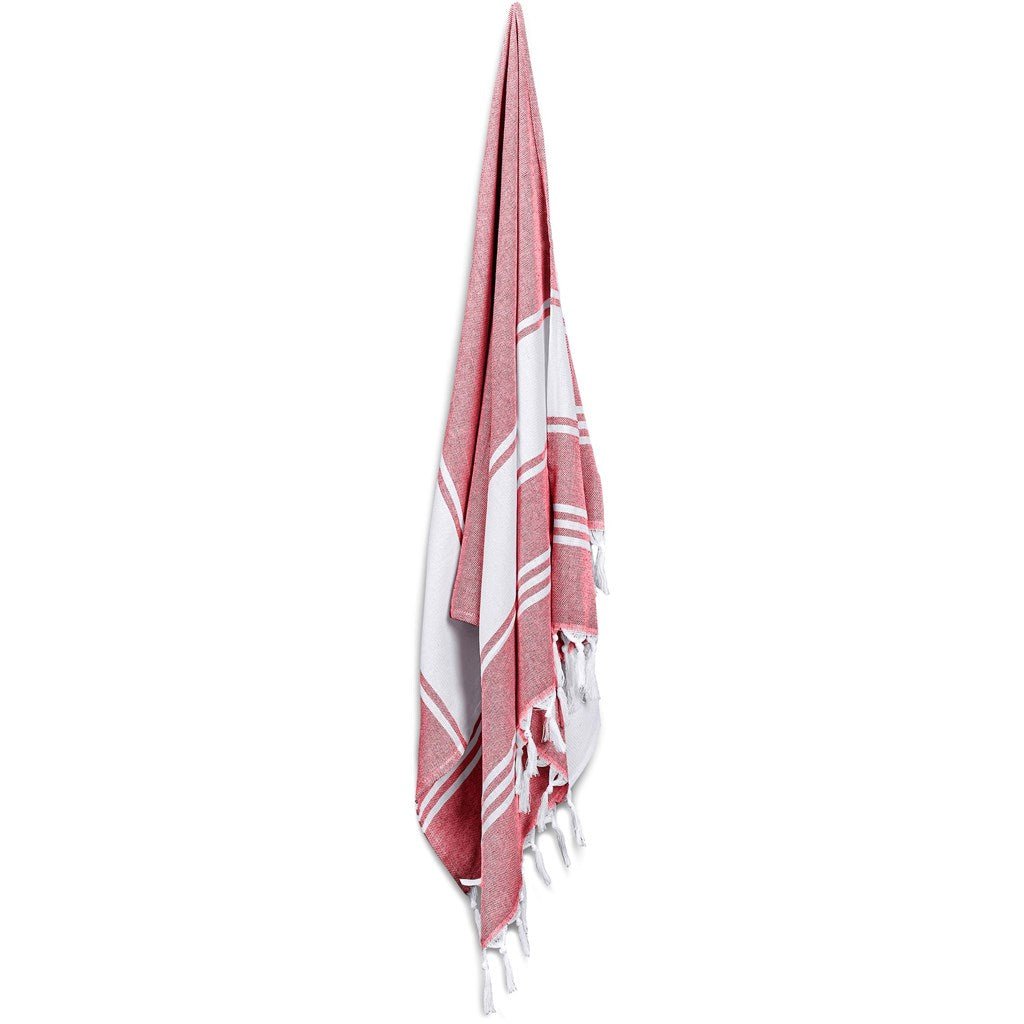 Santa Cruz Cotton - Rich Beach Towel & Drawstring Bag - Retail Therapy Online