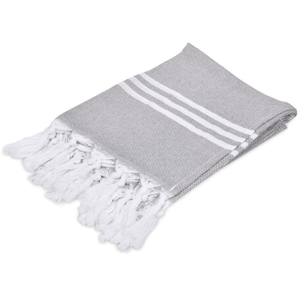 Santa Cruz Cotton - Rich Beach Towel & Drawstring Bag - Retail Therapy Online