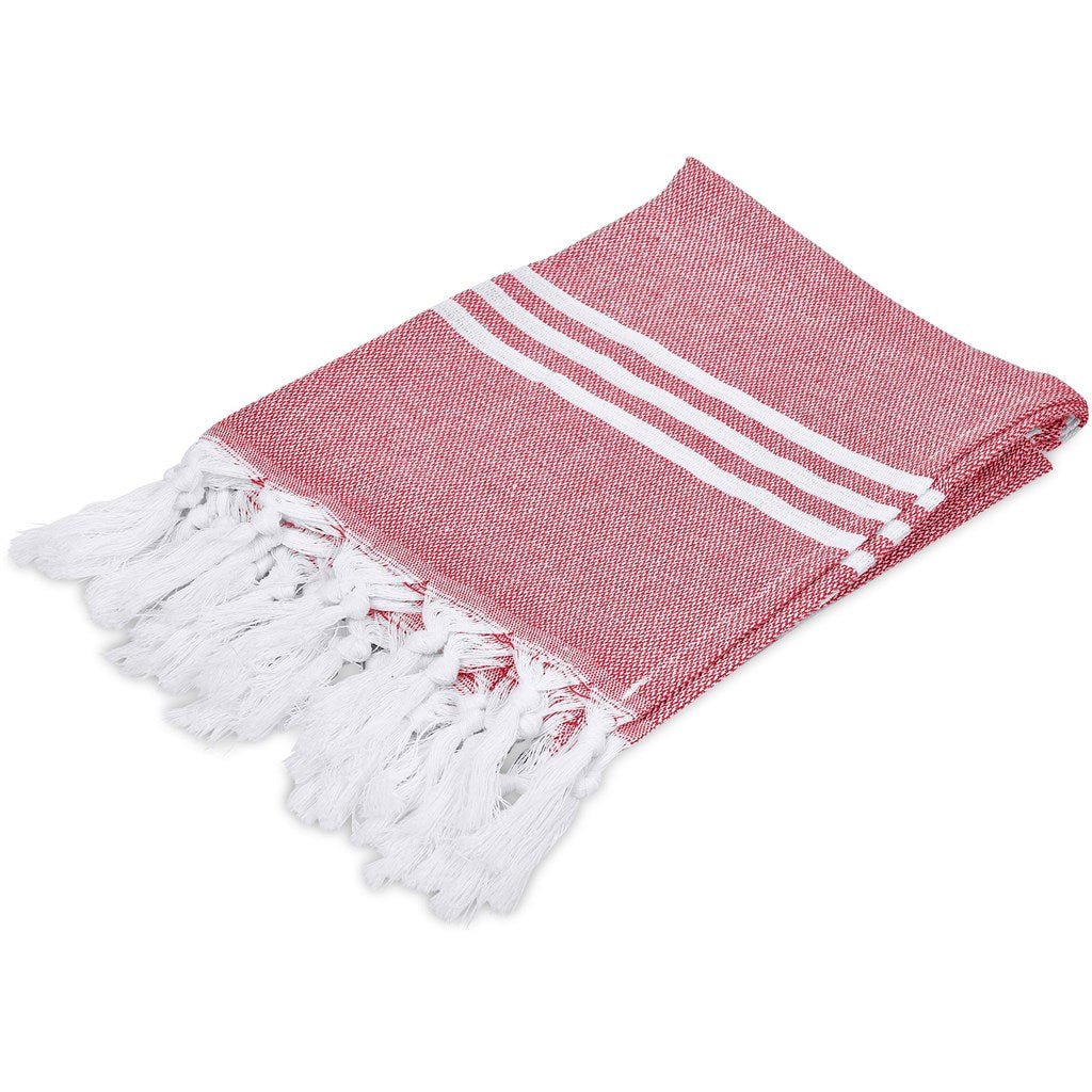 Santa Cruz Cotton - Rich Beach Towel & Drawstring Bag - Retail Therapy Online