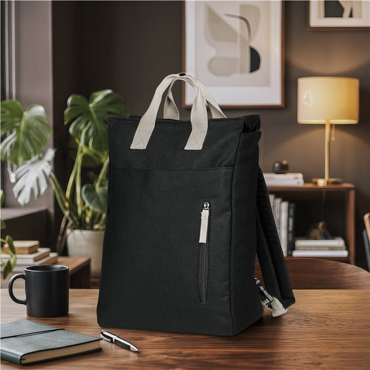 Serendipio Cityline Cotton Canvas Laptop Backpack - Retail Therapy Online