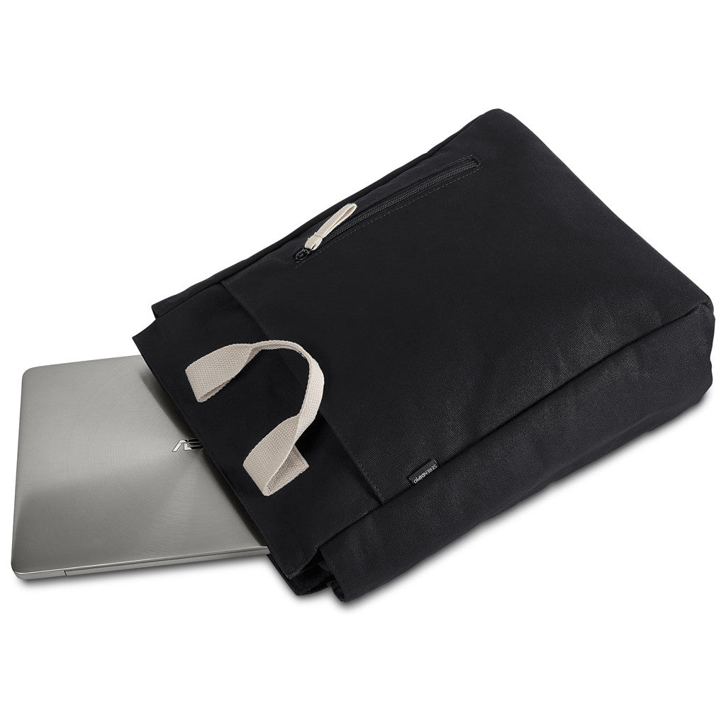 Serendipio Cityline Cotton Canvas Laptop Backpack - Retail Therapy Online
