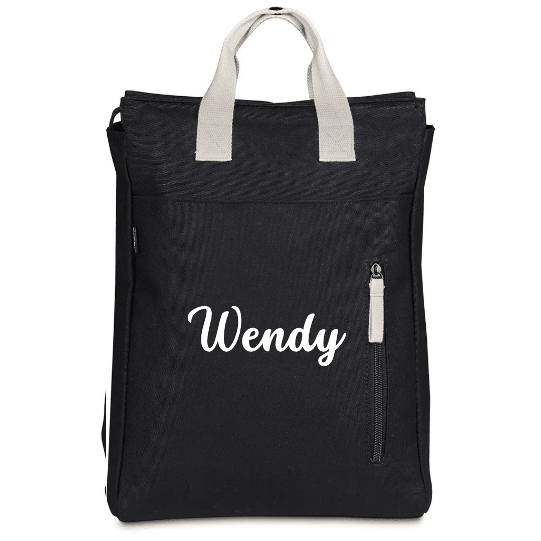 Serendipio Cityline Cotton Canvas Laptop Backpack - Retail Therapy Online