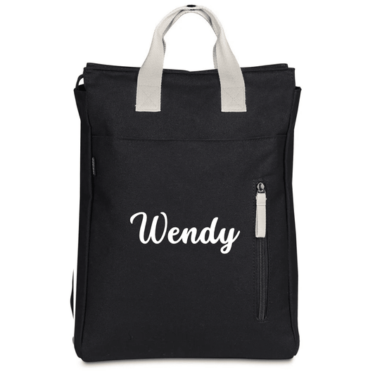 Serendipio Cityline Cotton Canvas Laptop Backpack - Retail Therapy Online