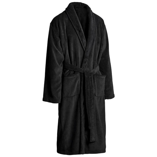 Serendipio Langham Coral Fleece Bathrobe - Mens - Retail Therapy Online