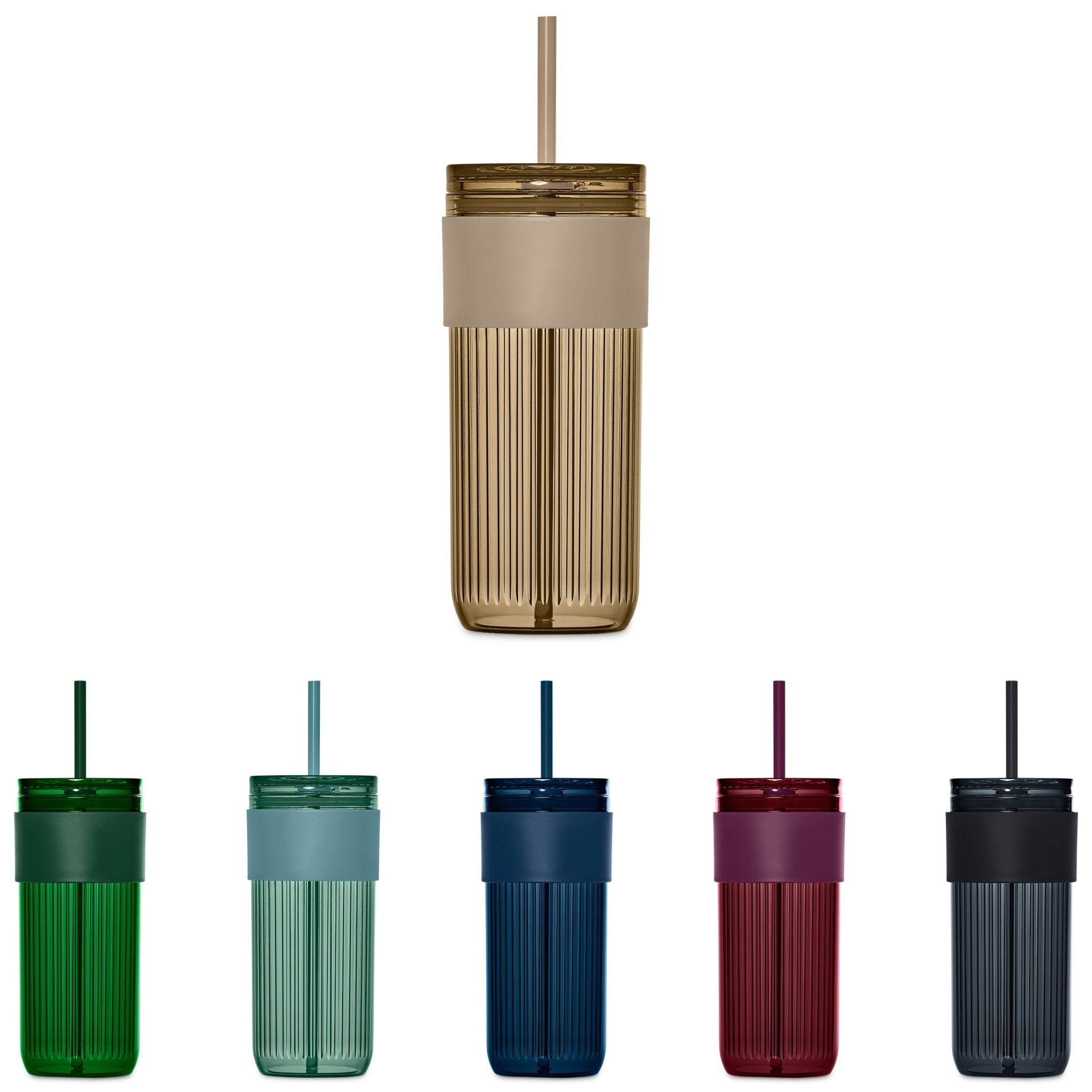 Serendipio Mayfair Plastic Tumbler & Straw – 650ml - Retail Therapy Online