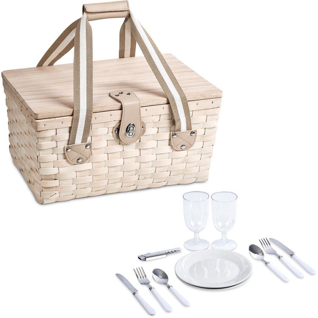 Serendipio Montega 2 - Person Picnic Basket Set - Retail Therapy Online