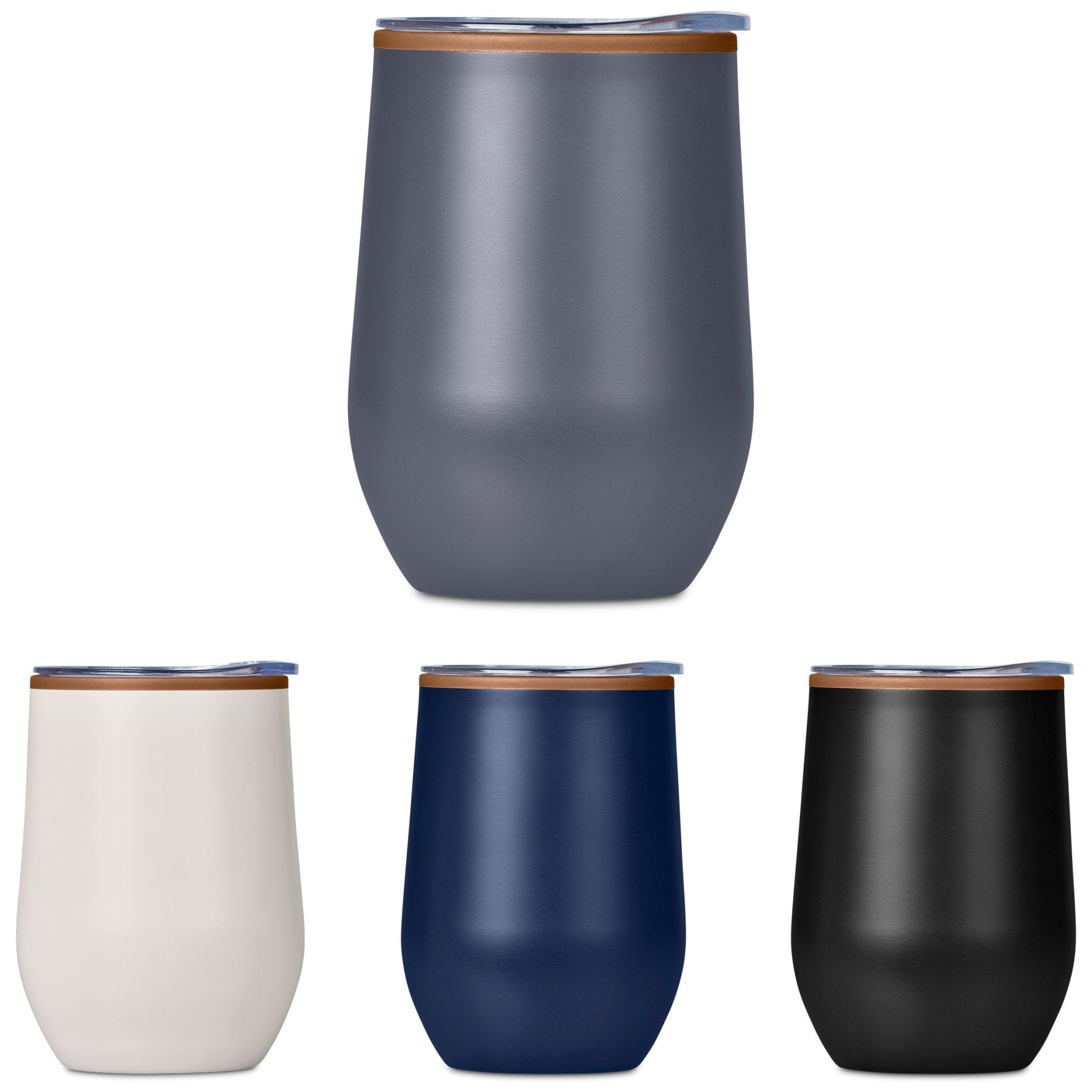 Serendipio Ovolo Stainless Steel & Plastic Double - Wall Tumbler – 350ml - Retail Therapy Online