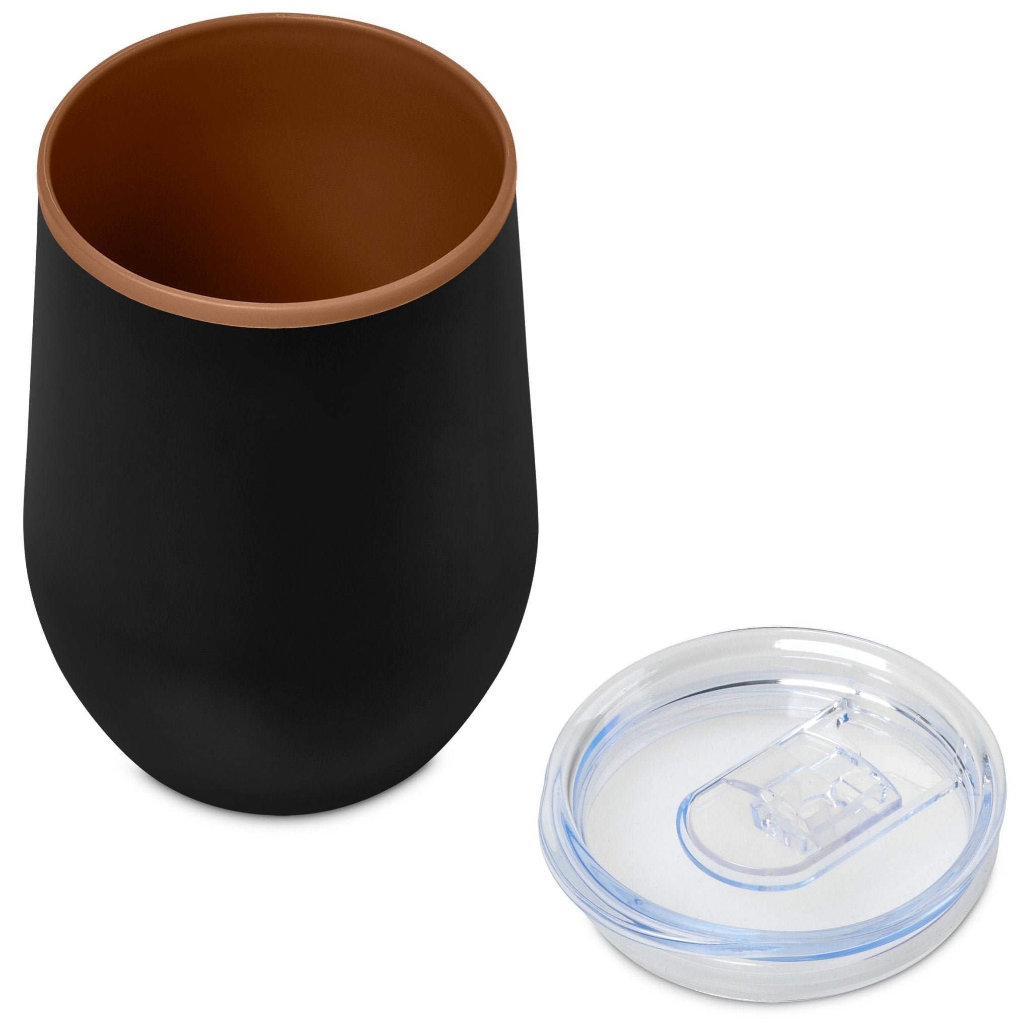 Serendipio Ovolo Stainless Steel & Plastic Double - Wall Tumbler – 350ml - Retail Therapy Online