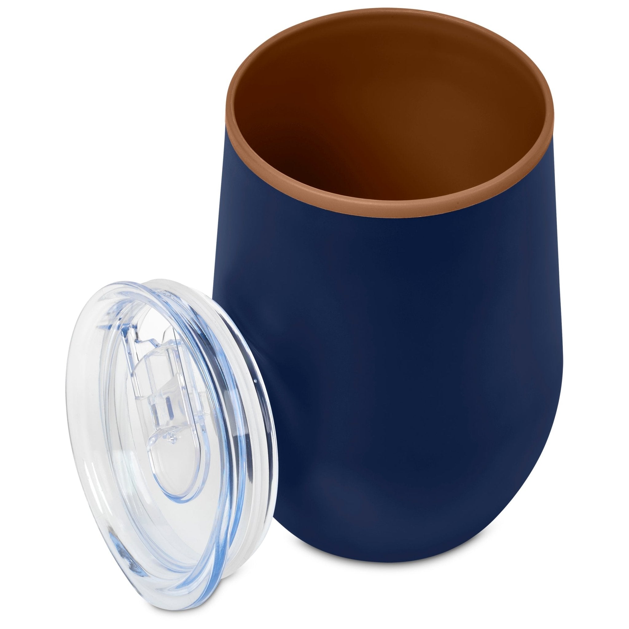 Serendipio Ovolo Stainless Steel & Plastic Double - Wall Tumbler – 350ml - Retail Therapy Online