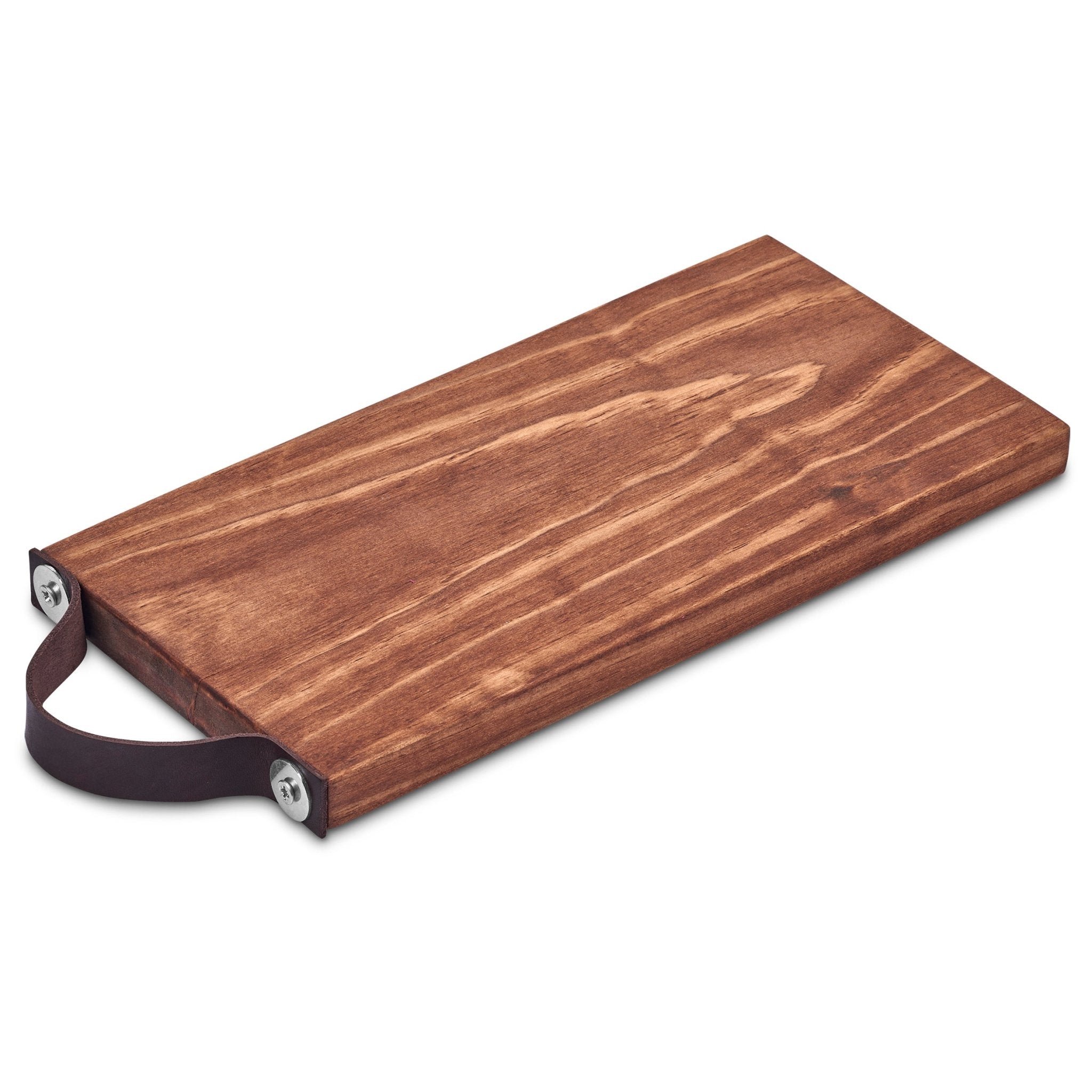 Serendipio Tea Time Wooden Tray with Leather Strap - Retail Therapy Online