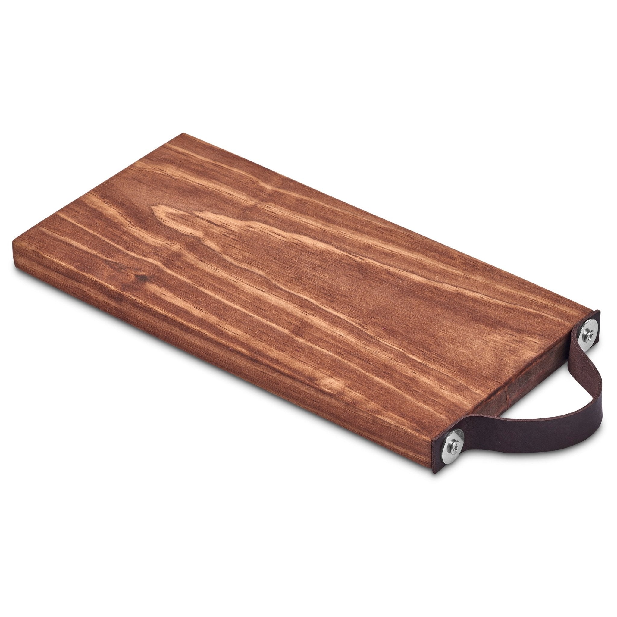 Serendipio Tea Time Wooden Tray with Leather Strap - Retail Therapy Online