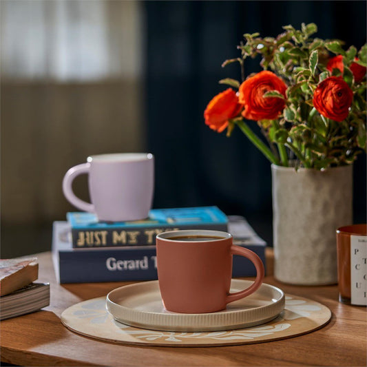 Serendipio Vogue Victoria Ceramic Coffee Mug - 280ml - Retail Therapy Online