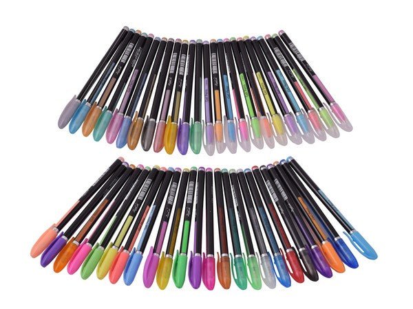 Shiny Gel Pens - 48pc - Retail Therapy Online