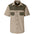 Short Sleeve Serengeti 2 Tone Bush Shirt - Mens - Retail Therapy Online