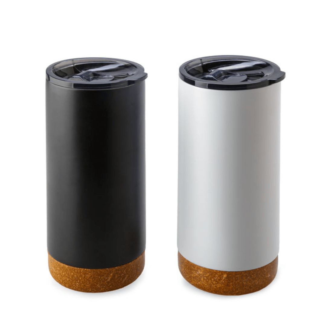 Sienna Cork Double Wall Travel Mug 470ml - Retail Therapy Online