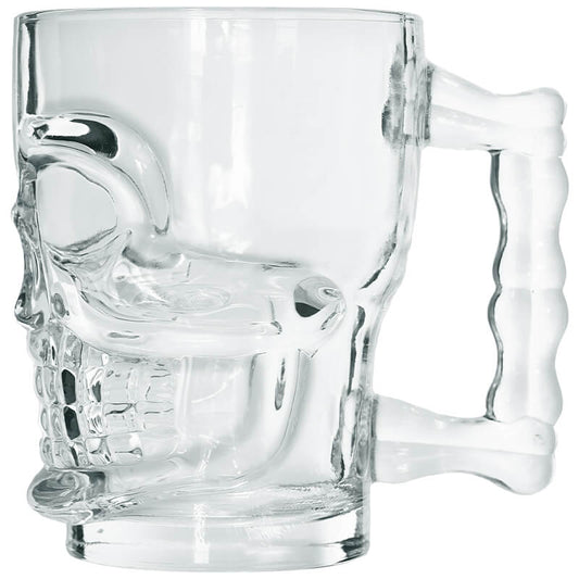 Skull Beer Mug 450ml - Set of 6 - Retail Therapy Online