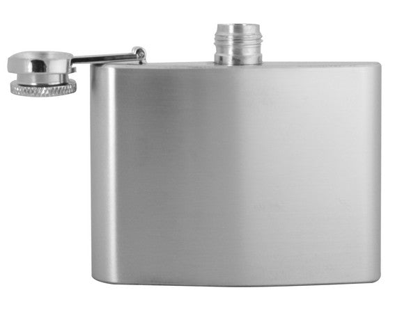 Small Hip Flask Stainless Steel - 120ml - Retail Therapy Online