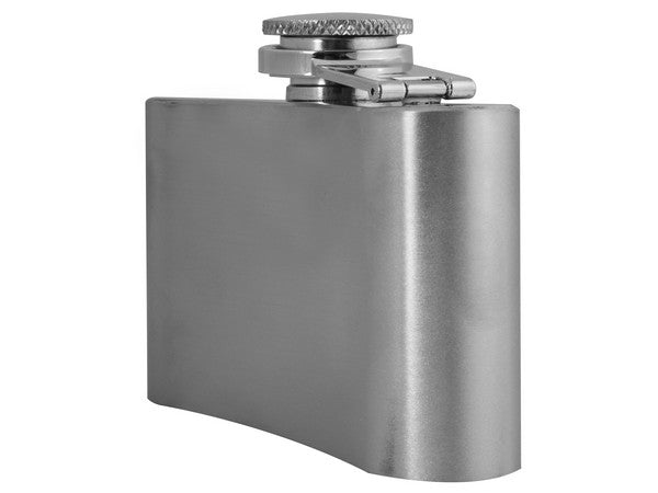 Small Hip Flask Stainless Steel - 120ml - Retail Therapy Online