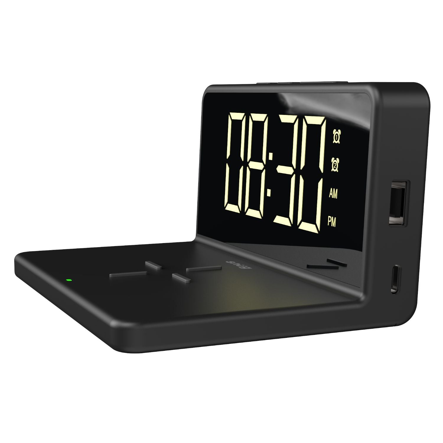 Snug Wireless Digital Clock Charging Pad – 10W - Retail Therapy Online