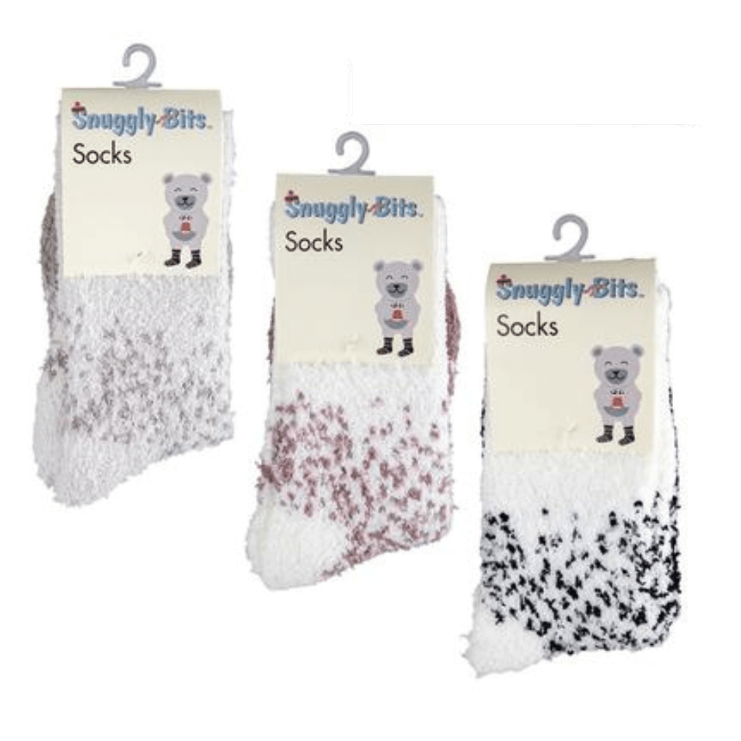 Snuggly Bits Adult Fluffy Socks - Retail Therapy Online