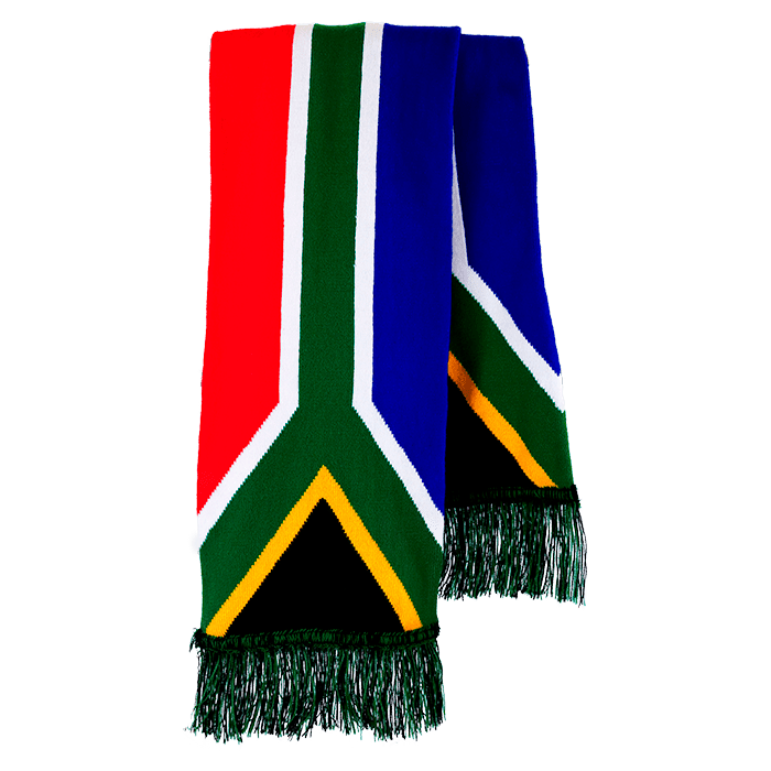 South African Flag Supporter Scarf - Retail Therapy Online