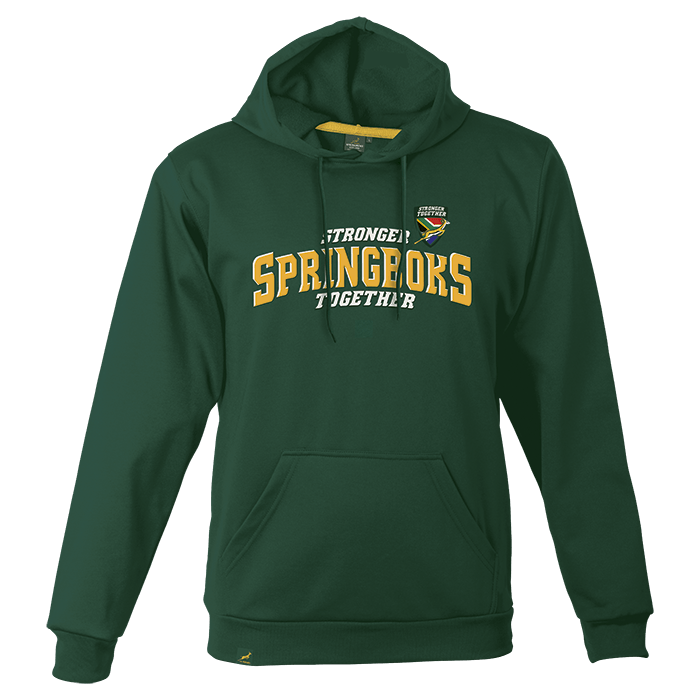 Springbok Unisex Unbrushed Fleece Pullover Hoodie - 240g - Retail Therapy Online