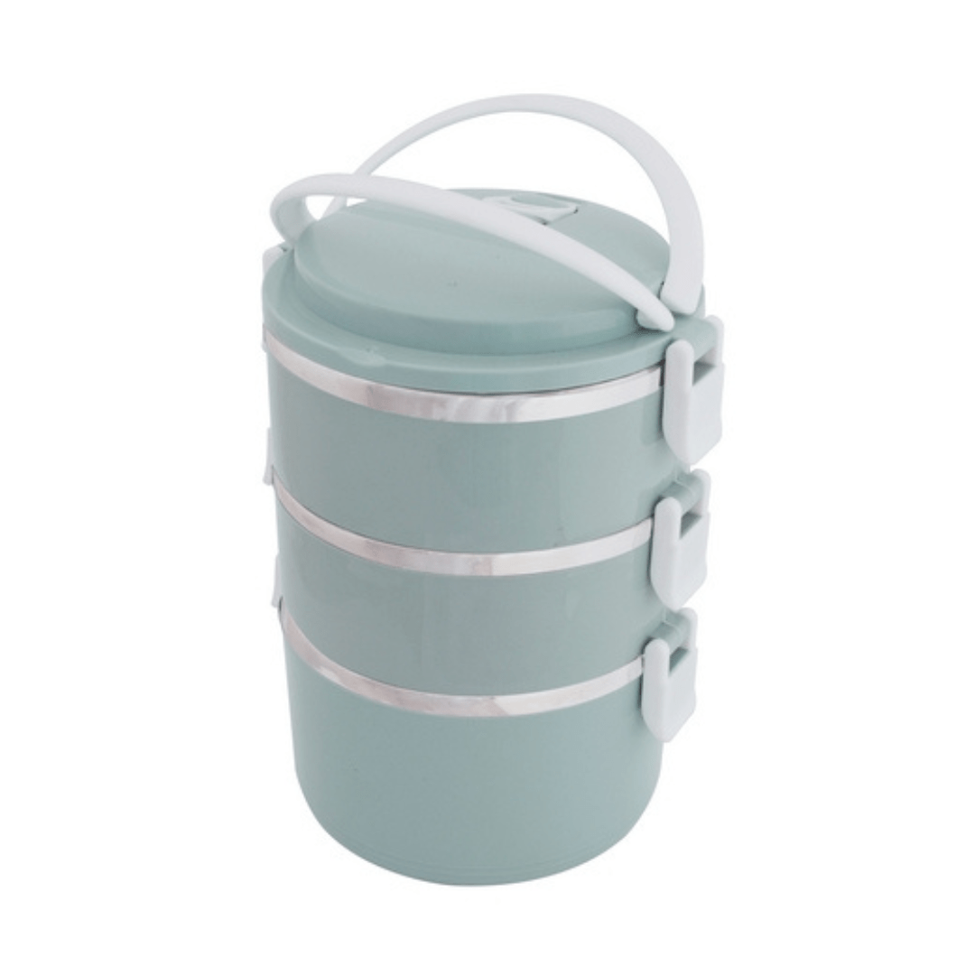 Stackable 3 - Layer Lunch Container Set - Retail Therapy Online
