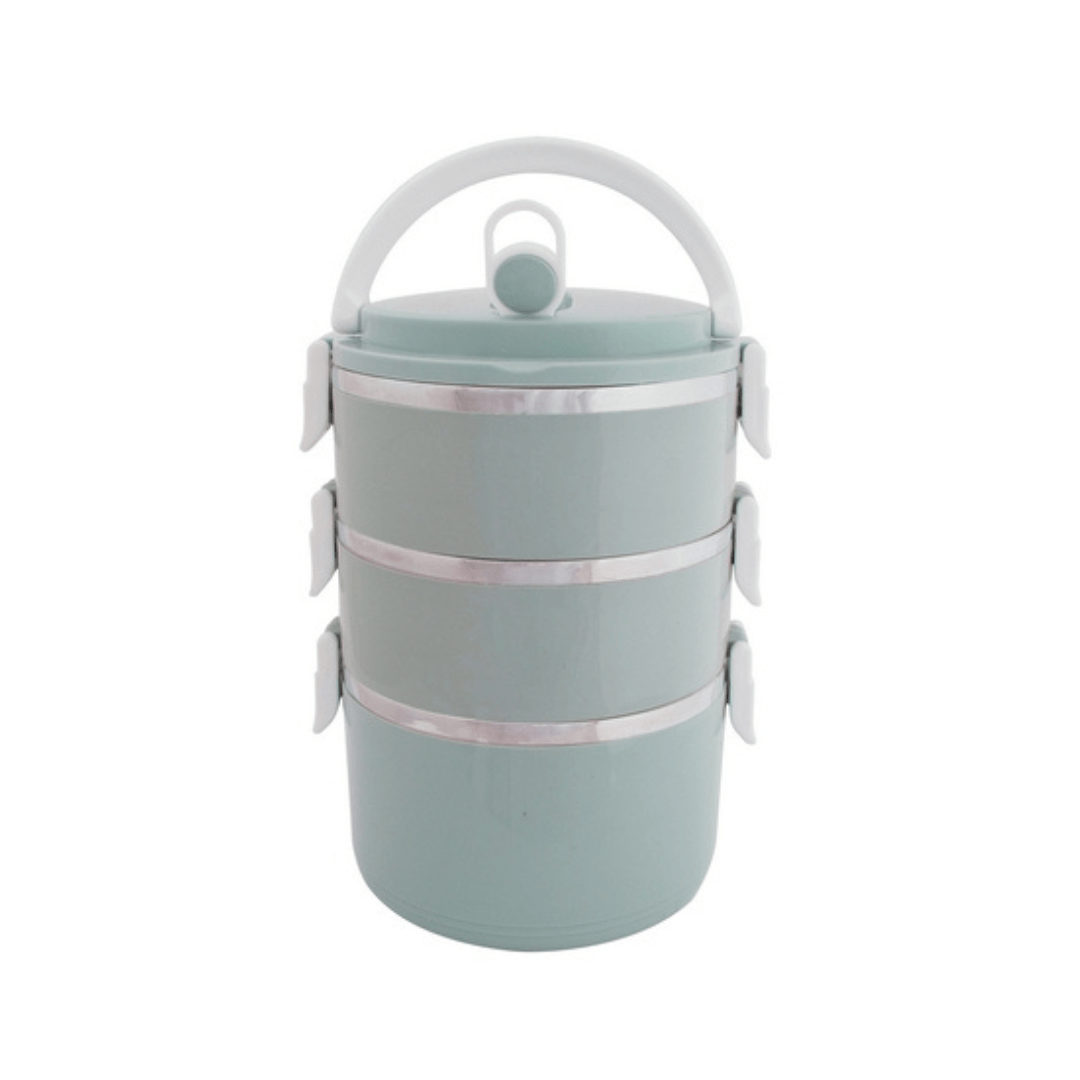 Stackable 3 - Layer Lunch Container Set - Retail Therapy Online