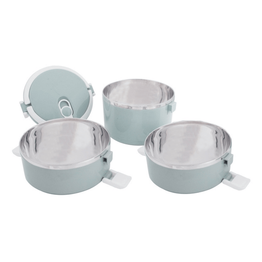 Stackable 3 - Layer Lunch Container Set - Retail Therapy Online