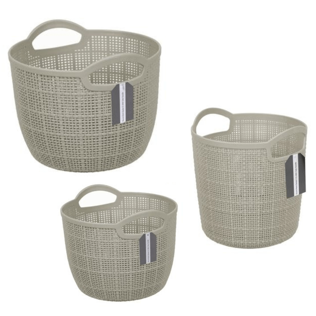 Storage Basket - Round Mesh - Retail Therapy Online