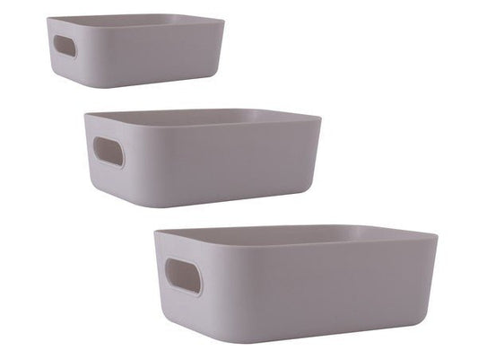 Storage Organiser Box Set - 3pc - Retail Therapy Online
