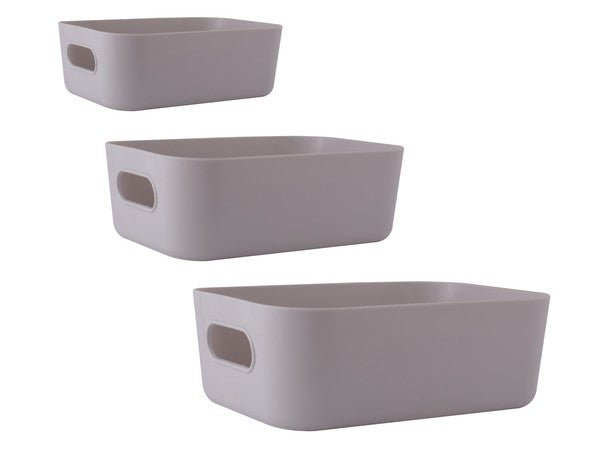 Storage Organiser Box Set - 3pc - Retail Therapy Online