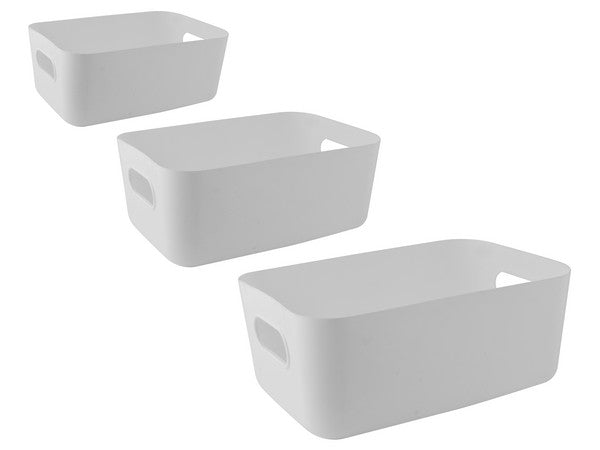 Storage Organiser Box Set - 3pc - Retail Therapy Online