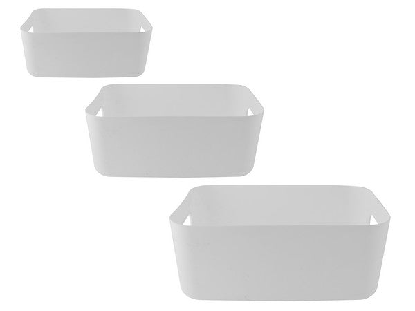 Storage Organiser Box Set - 3pc - Retail Therapy Online