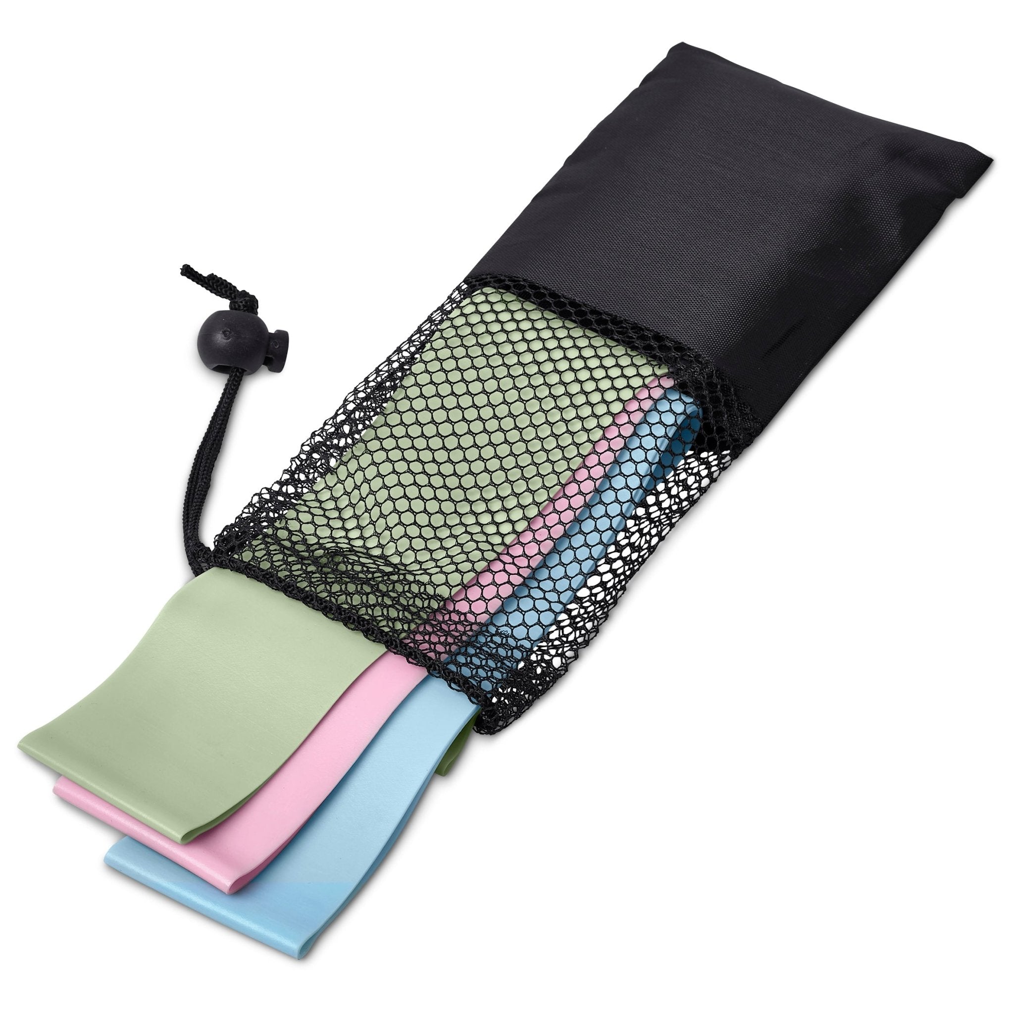 StretchX Resistance Bands - Set of 3 & Pouch - Retail Therapy Online