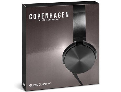 Swiss Cougar Copenhagen Wired Headphones - Retail Therapy Online