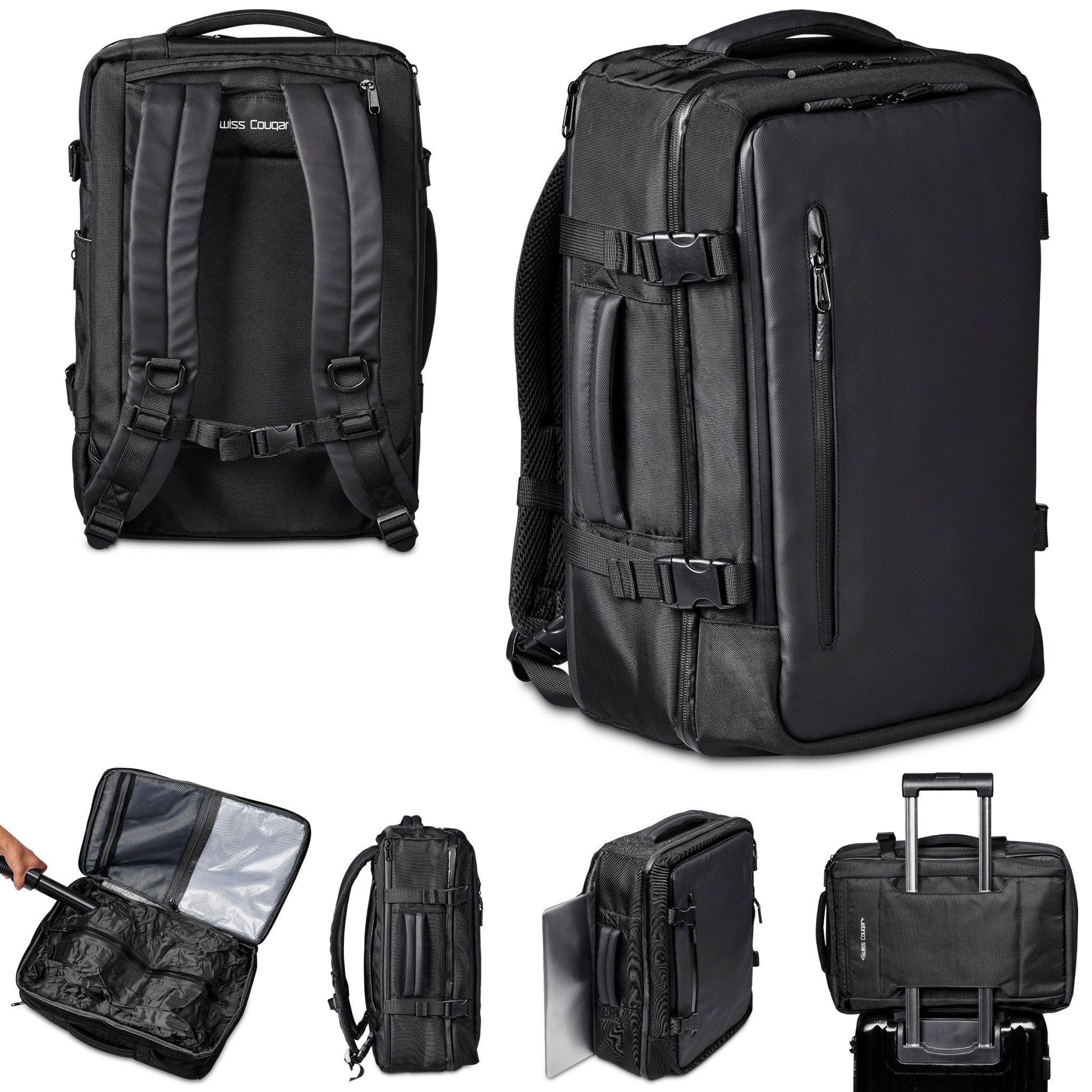 Swiss Cougar Lancaster Hybrid Laptop Backpack - Retail Therapy Online