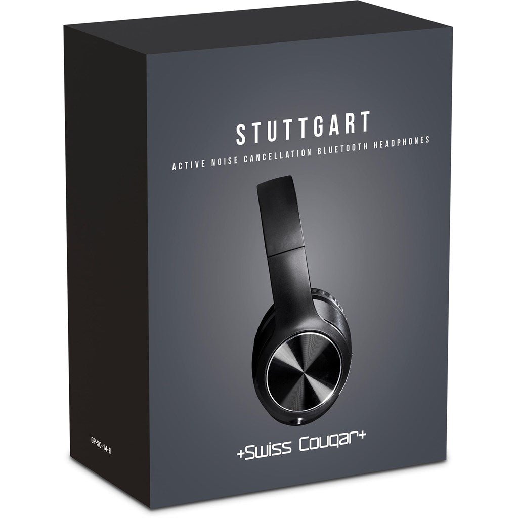Swiss Cougar Stuttgart Active Noise Cancelling Bluetooth Headphones - Retail Therapy Online