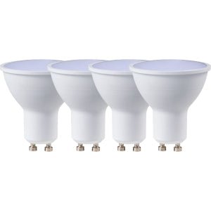 Switched 3W GU10 Rechargeable LED Light Bulb - Pack of 4 - Retail Therapy Online