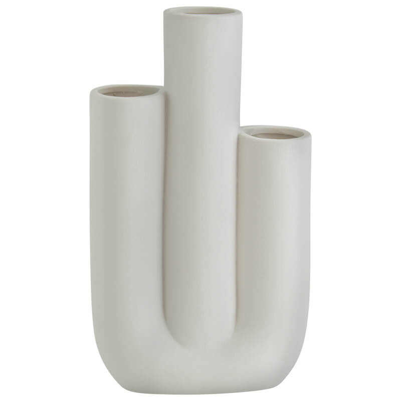 Three Pipe Ceramic Vase - Retail Therapy Online