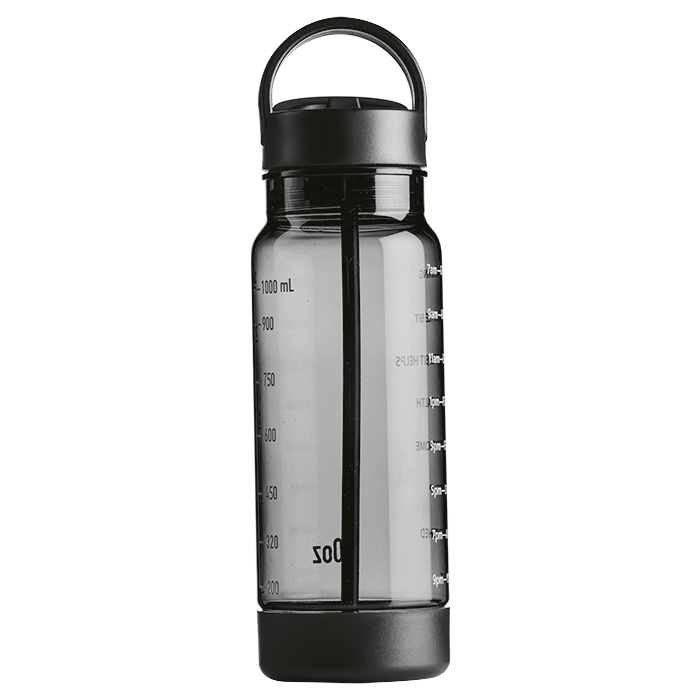 Torrent Motivational Water Bottle With Straw 1L - Retail Therapy Online