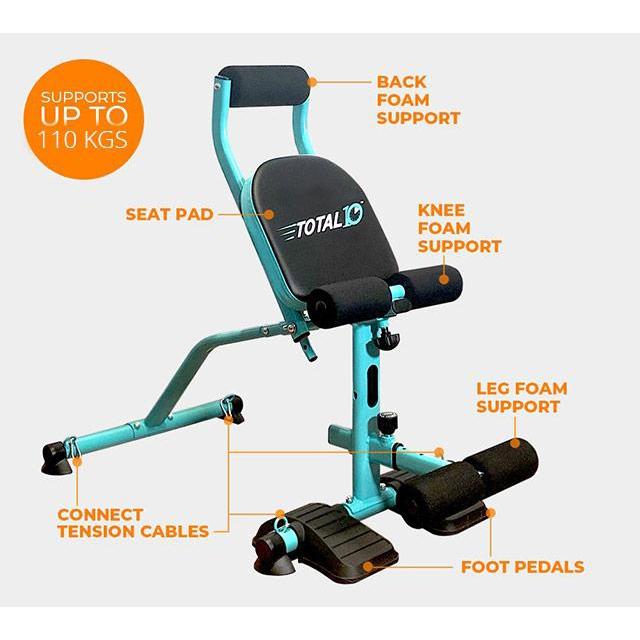 Total10 Full Body Home Workout Machine - Retail Therapy Online