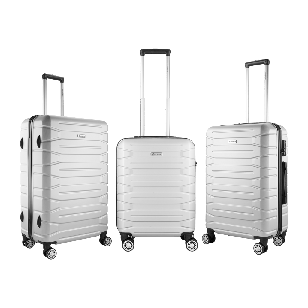 Travelwize Cabana ABS 4 - Wheel Spinner Luggage Suitcase - Retail Therapy Online