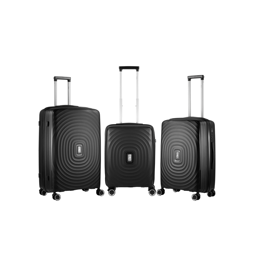 Travelwize Ripple PP 4 - Wheel Spinner Luggage Suitcase - Retail Therapy Online