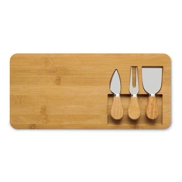 Treez Bamboo Cheese Board Set - Retail Therapy Online