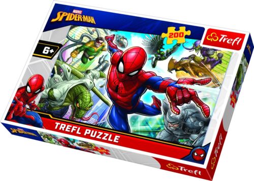 Trefl Puzzles - Born to be Superhero / Spiderman 200pc - Retail Therapy Online