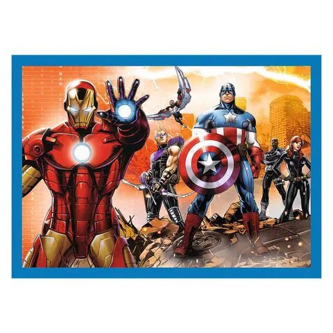 Trefl Puzzles - Brave Avengers 4 - in - 1 - Retail Therapy Online