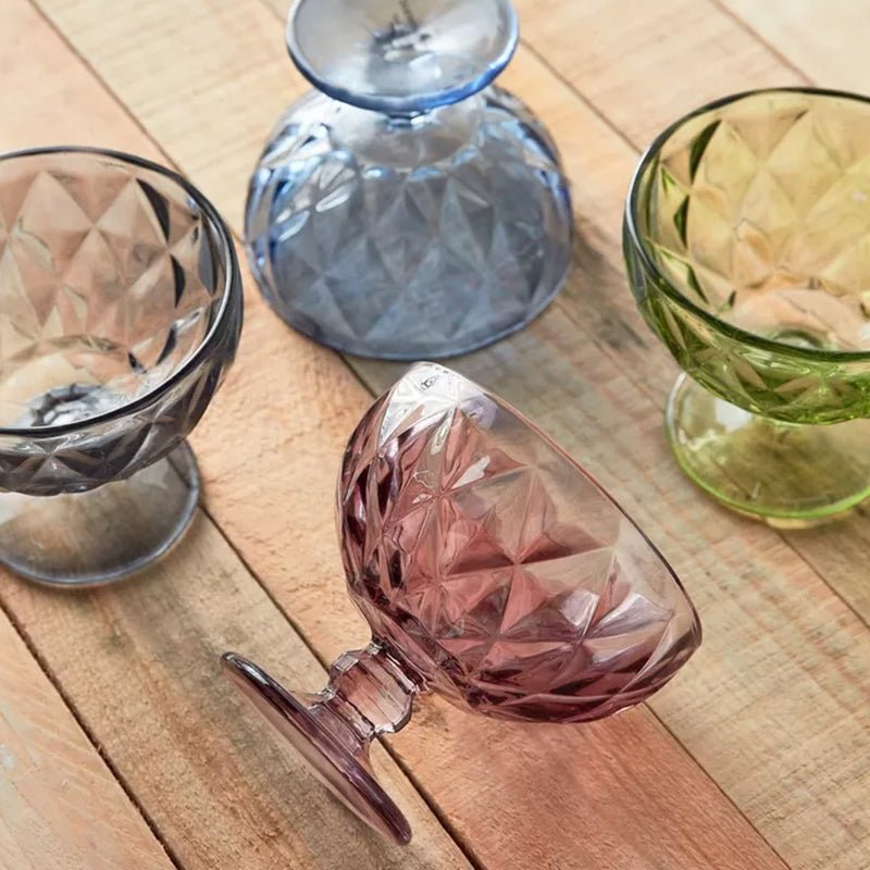 Trent Coloured Glass Dessert Bowls - Set of 6 - Retail Therapy Online